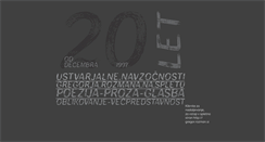 Desktop Screenshot of gregor.rozman.si